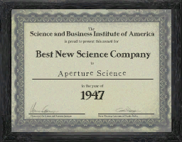 Best New Science Company 1947 Award